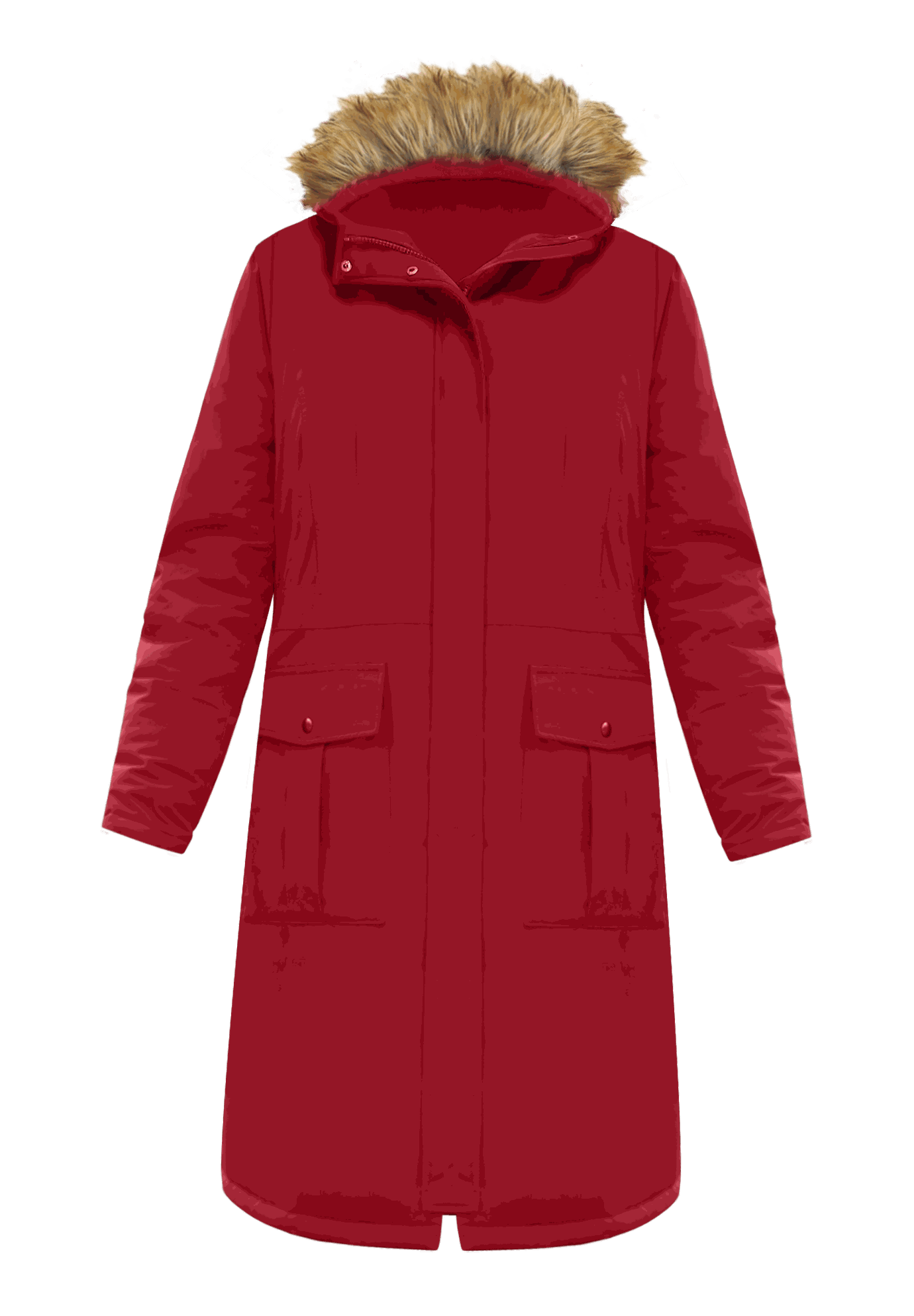 Knee length parka best sale